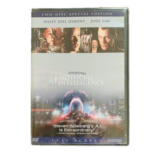 Artificial Intelligence DVD 2 Disc Special Addition Full Frame Regions ALL PG-13